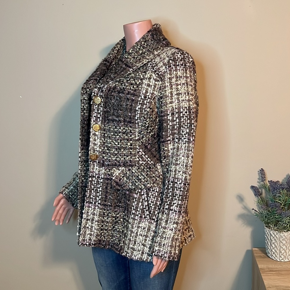 Jessica Simpson Tweed coat - Picture 2 of 8